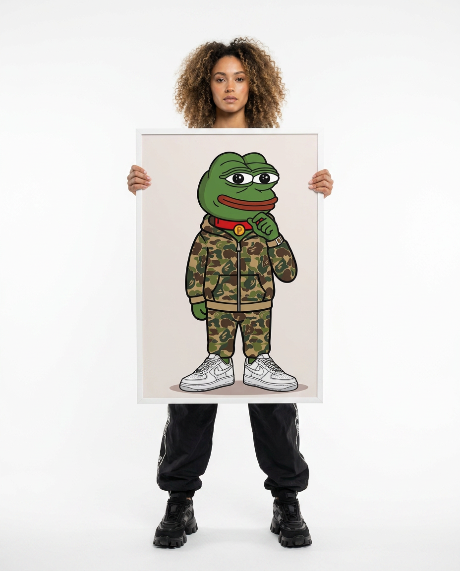 Streetwear Pepe Poster