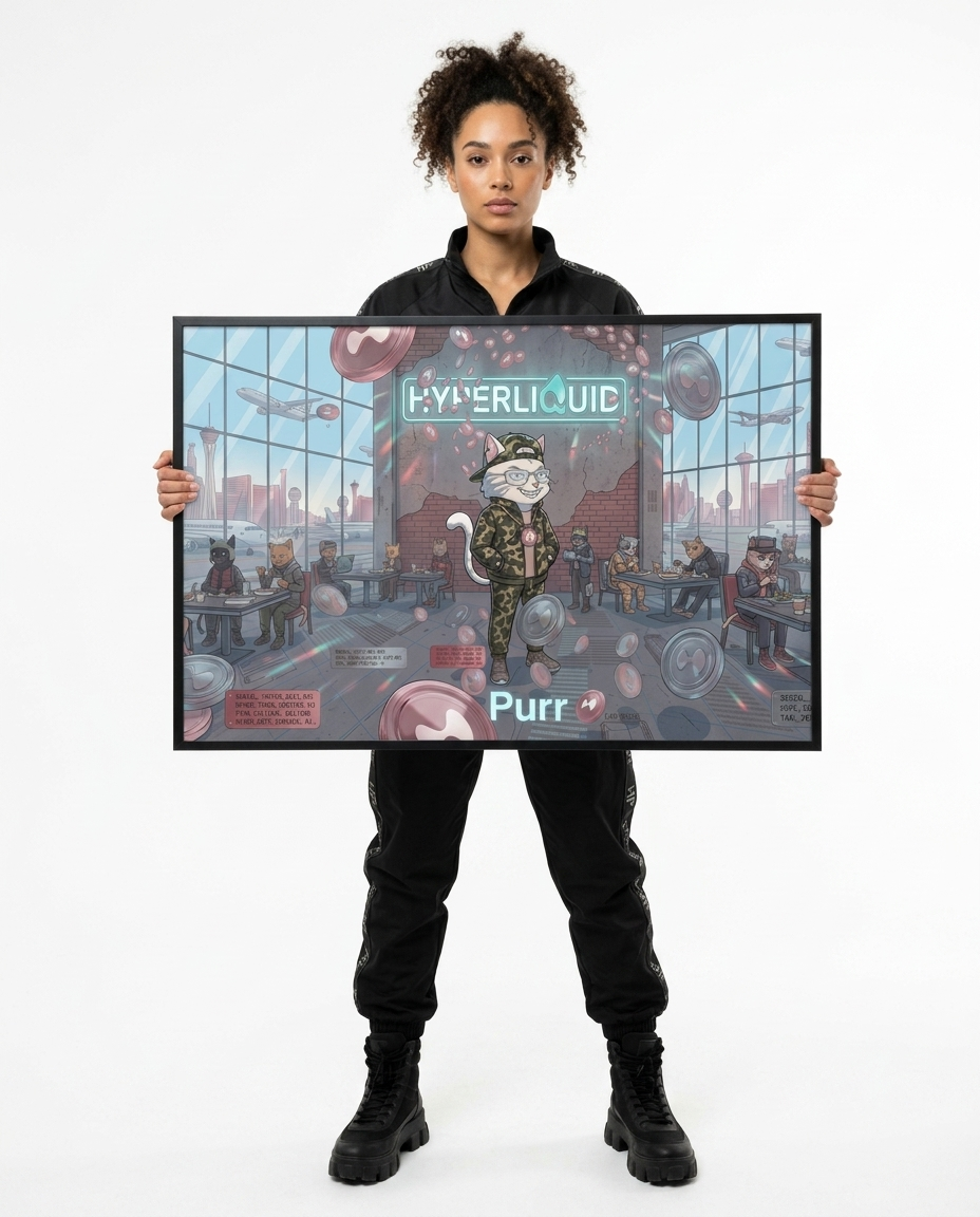 Purr x Hyperliquid V3 Poster