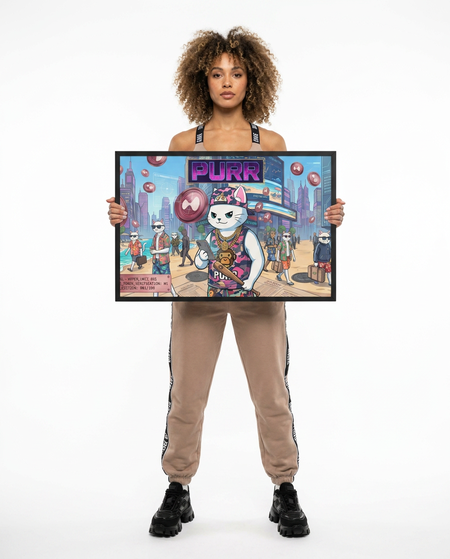Purr x Hyperliquid Poster